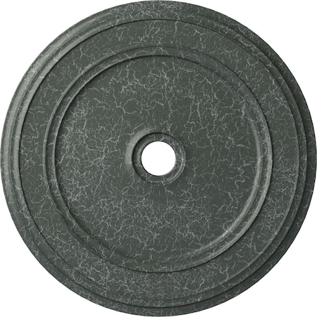 Classic Medallion (Canopies up to 5 1/2"), 41 1/8"OD x 4"ID x 2 1/8"P, Athenian Green Crackle